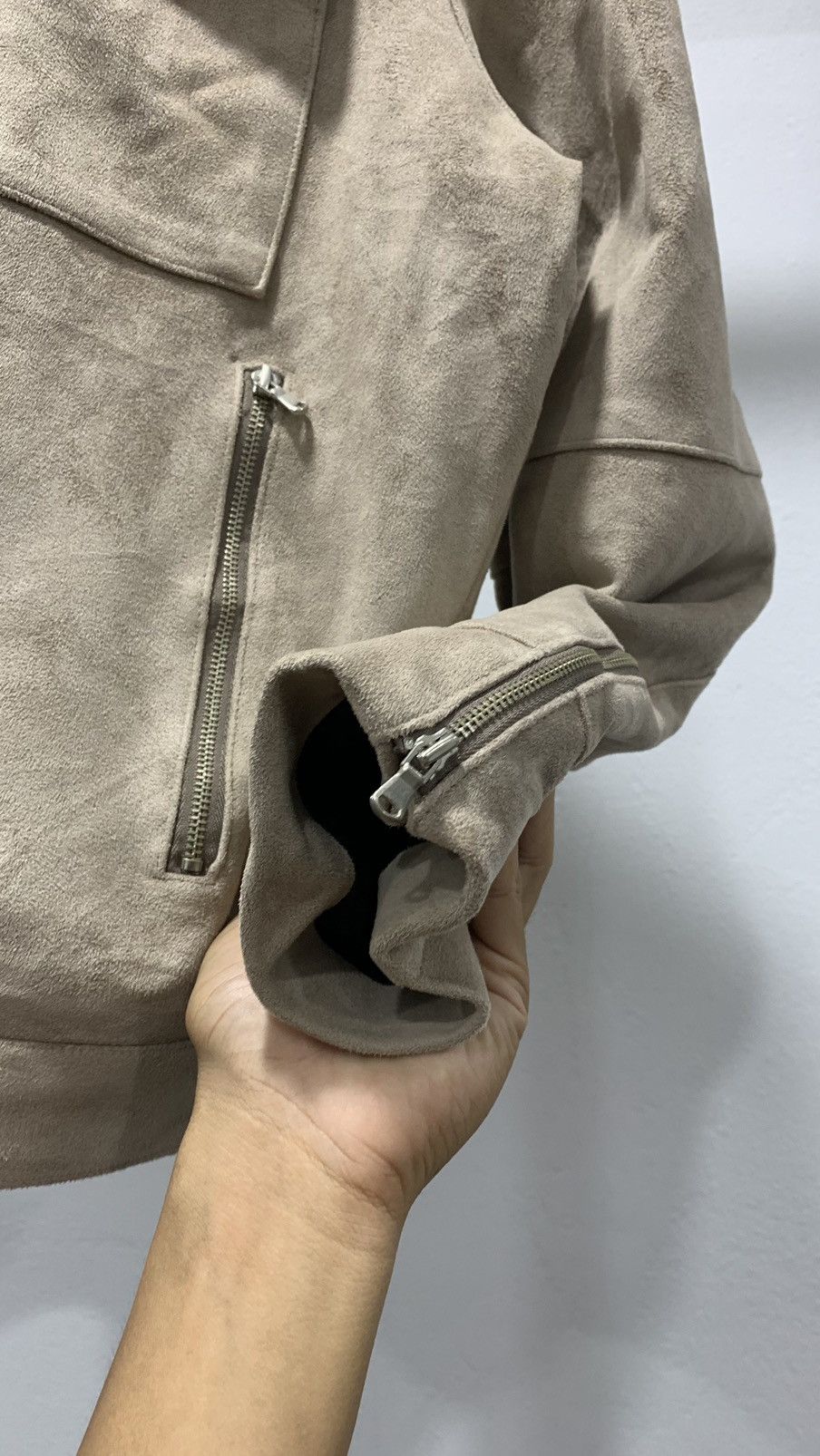 Japanese Brand 🚨FINAL DROP🚨 Comma Homme Suede Casual Crop Jacket Size US M / EU 48-50 / 2 - 6 Thumbnail