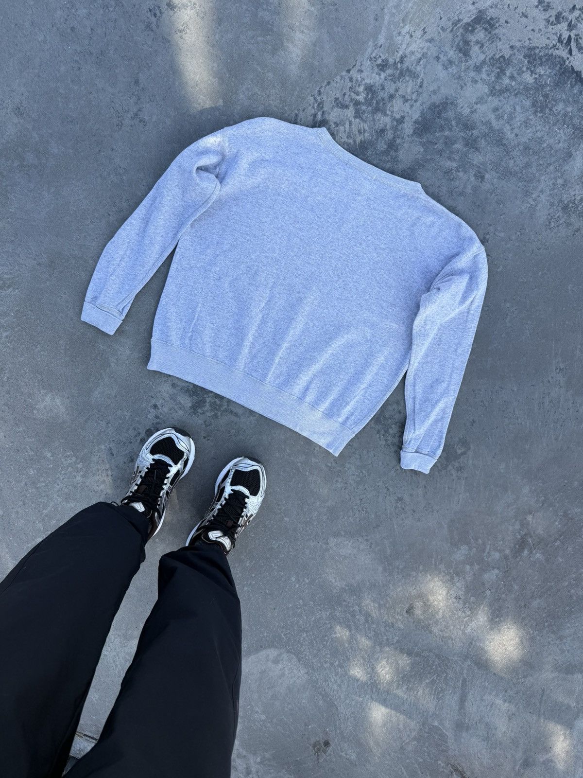 Isabel Marant Isabel Marant Sweatshirt Baggy Y2K Grey H&M Streetwear Size L / US 10 / IT 46 - 14 Thumbnail