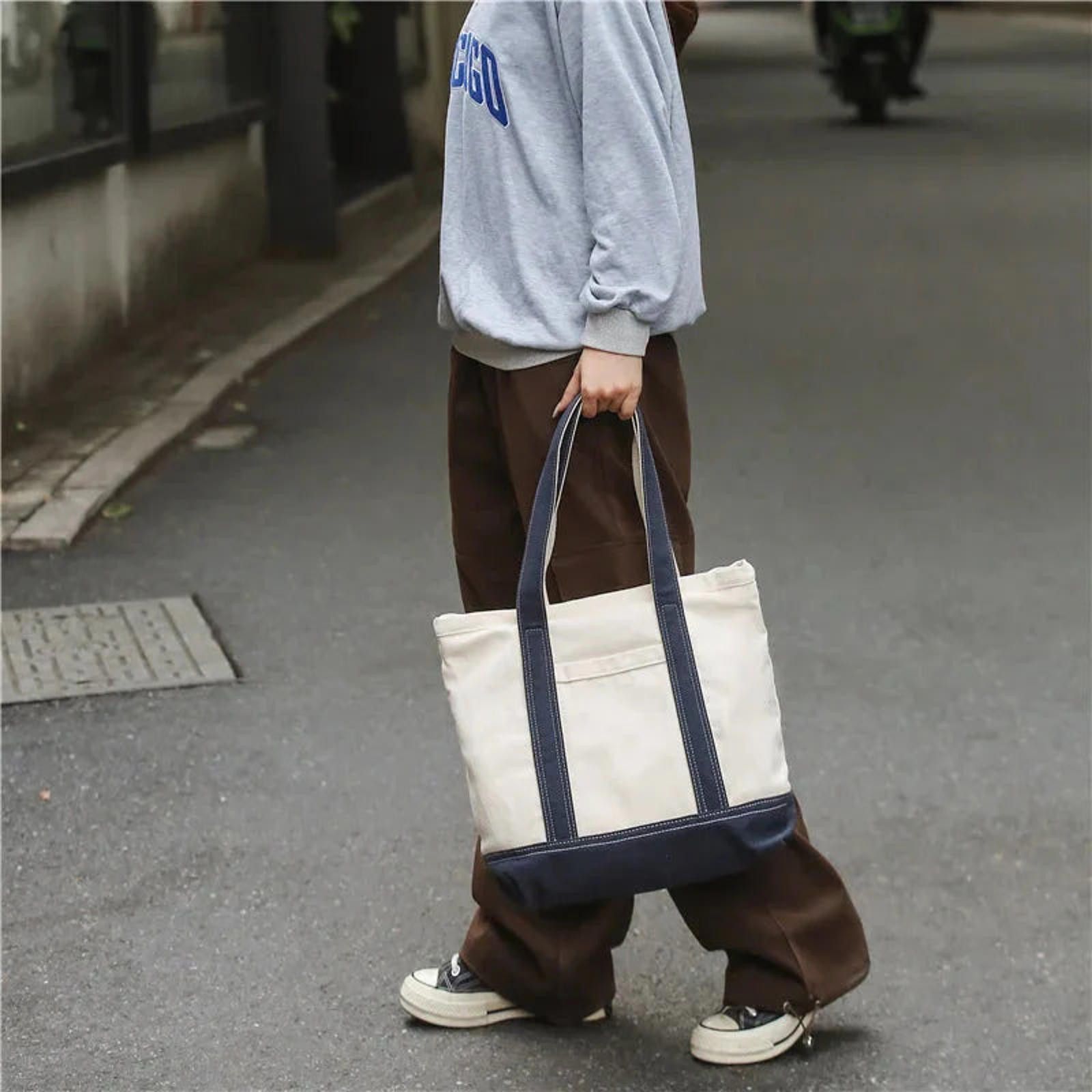 Other Two-Tone Tote Bag Size ONE SIZE - 1 Thumbnail