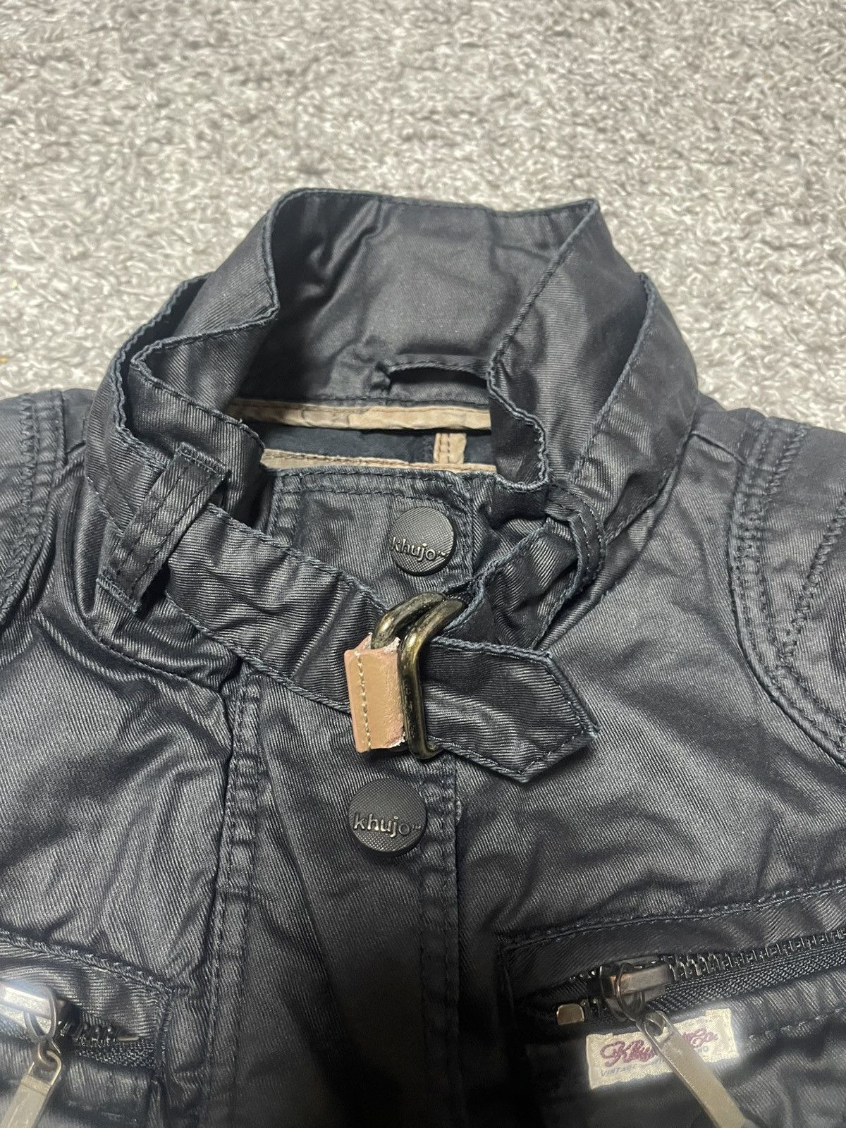 Japanese Brand Khujo Siren shell Japanese belted Jacket Patchwork size S Size S / US 4 / IT 40 - 8 Thumbnail