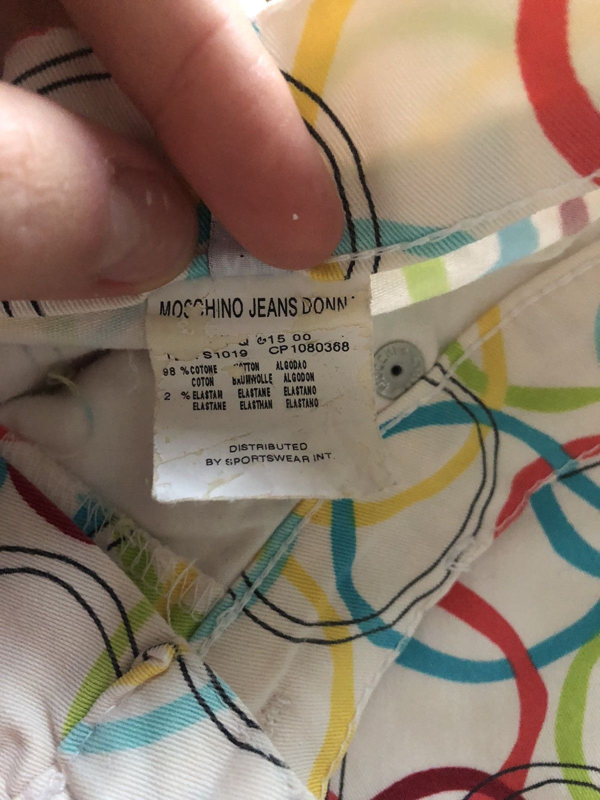 Moschino × Vintage RARE MOSCHINO JEANS VINTAGE DESIGNER SHORTS Size 27" / US 4 / IT 40 - 8 Thumbnail