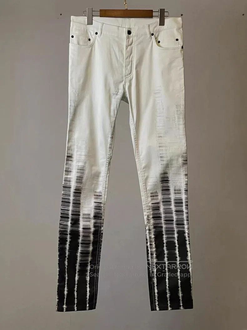 Ann Demeulemeester Ann Demeulemeester F/W11 Gradient Jeans. Size US 28 / EU 44 - 1 Thumbnail