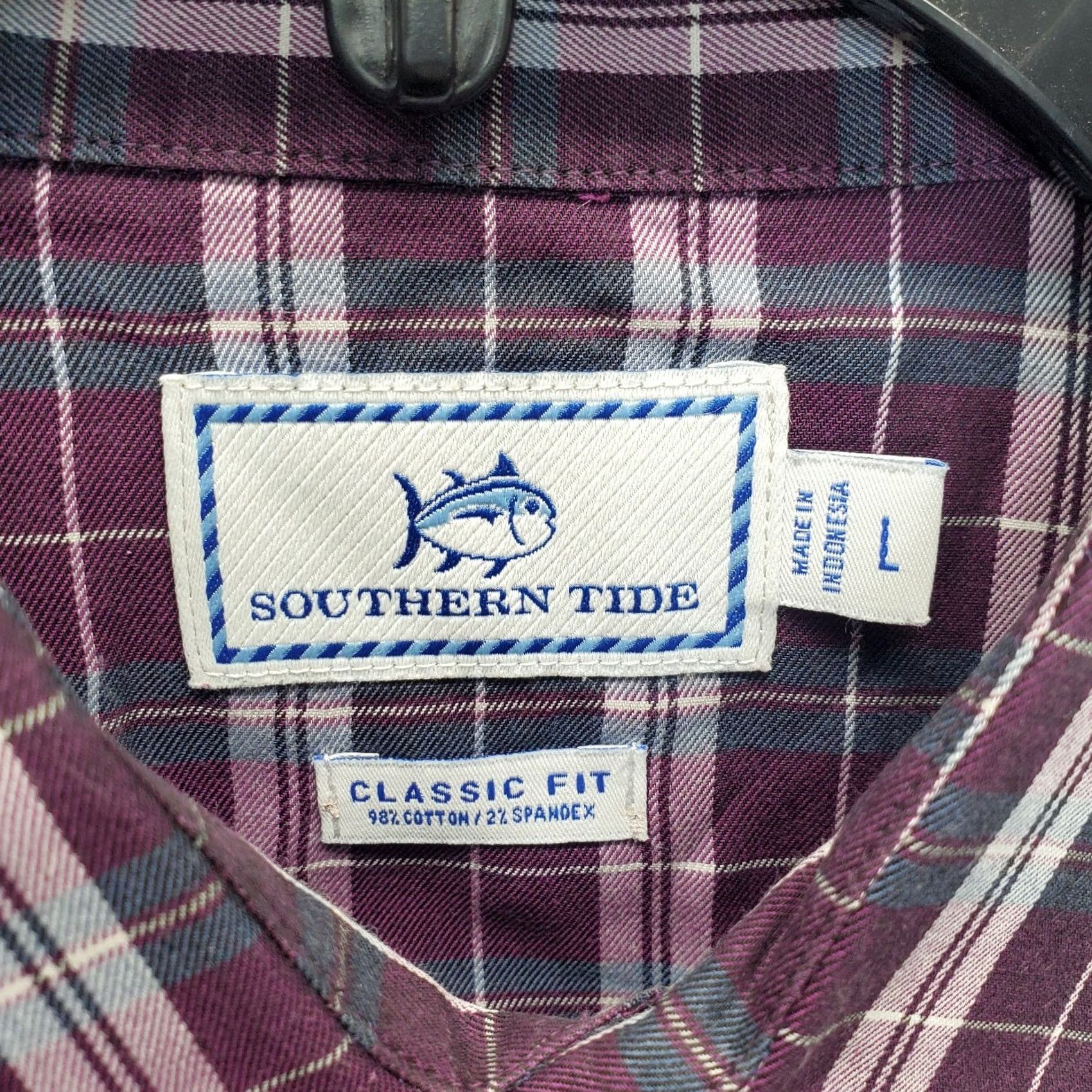 Southern Tide Southern Tide Shirt Mens L Plaid Classic Fit Long Sleeve Button-Up Multi Color Size US L / EU 52-54 / 3 - 5 Thumbnail