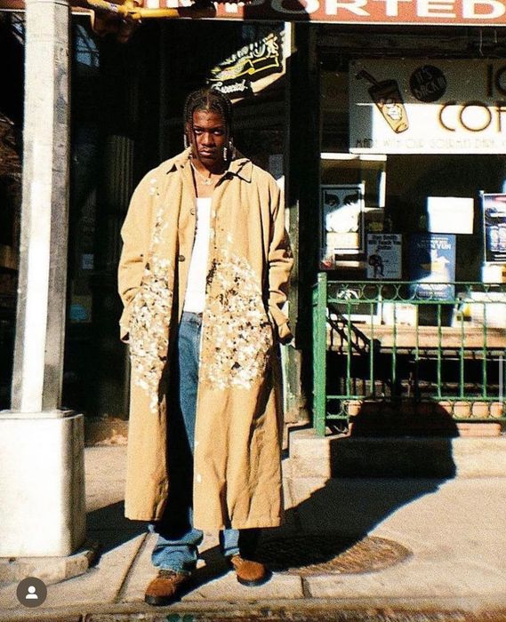 Balenciaga Balenciaga Artists Paint Splatter Detailed Carcoat Grailed