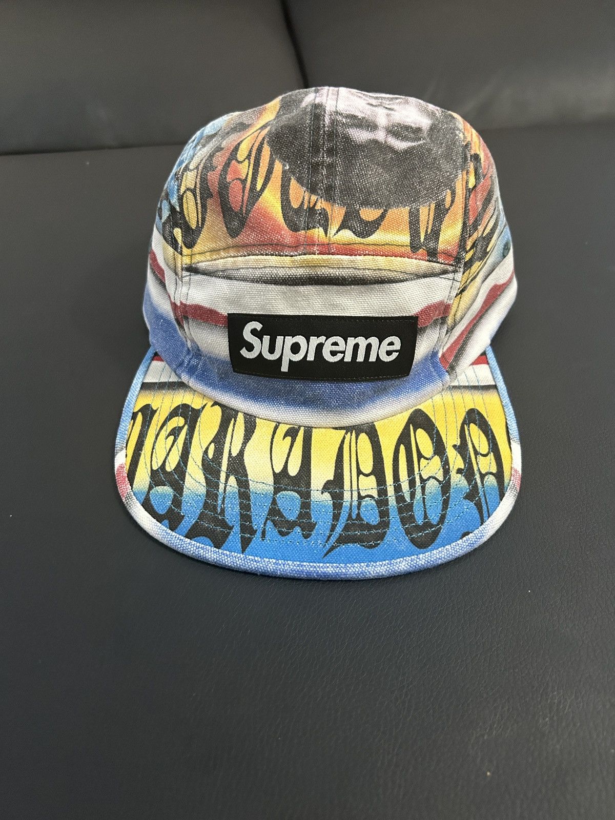 Supreme Supreme Maradona camp cap Argentina box logo | Grailed