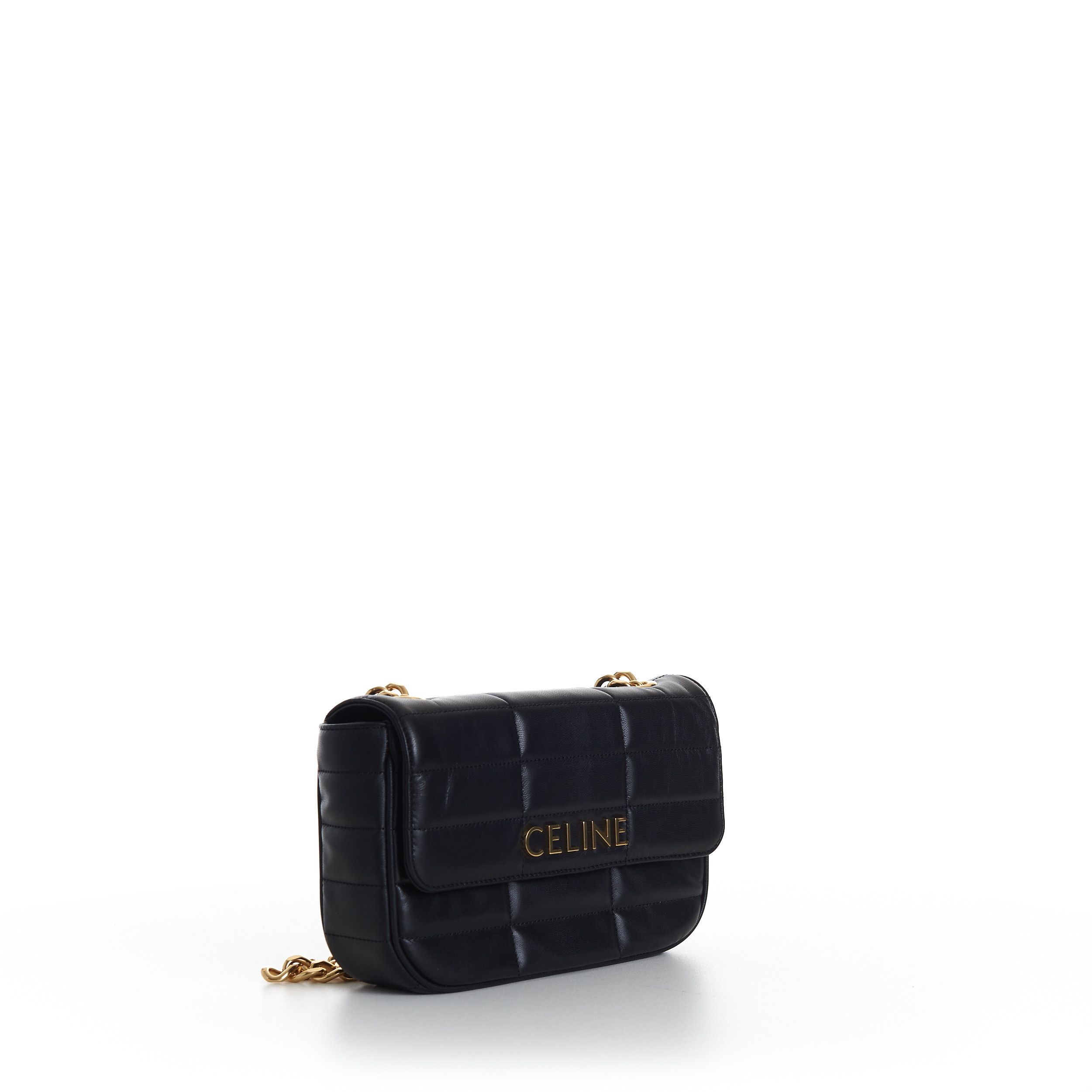 Celine Chain Shoulder Bag Matelasse Monochrome Celine Size ONE SIZE - 8 Thumbnail