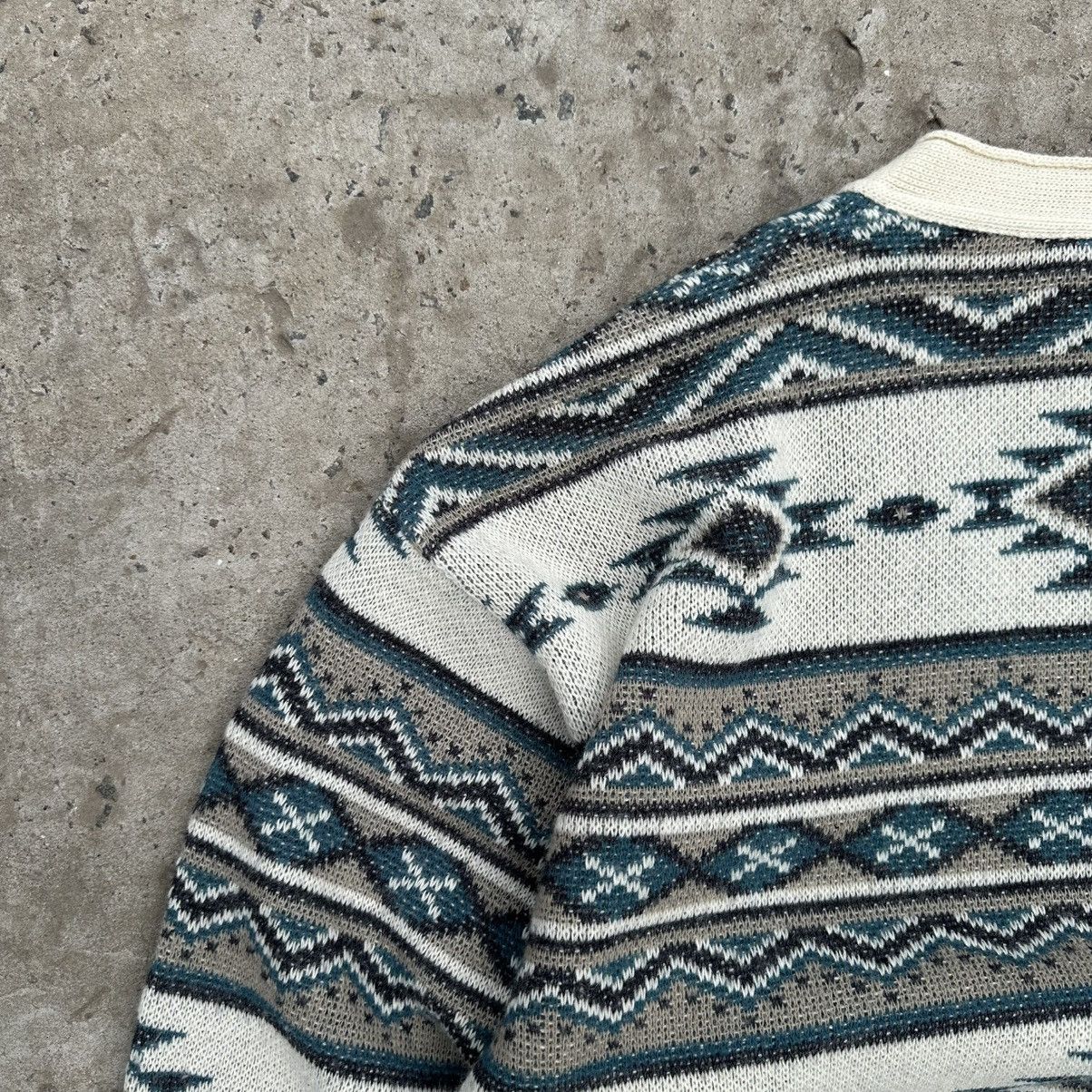 Designer × Japanese Brand Vintage Japanese Style Knit Cardigan Hype Y2K 00s USA Size US M / EU 48-50 / 2 - 8 Thumbnail