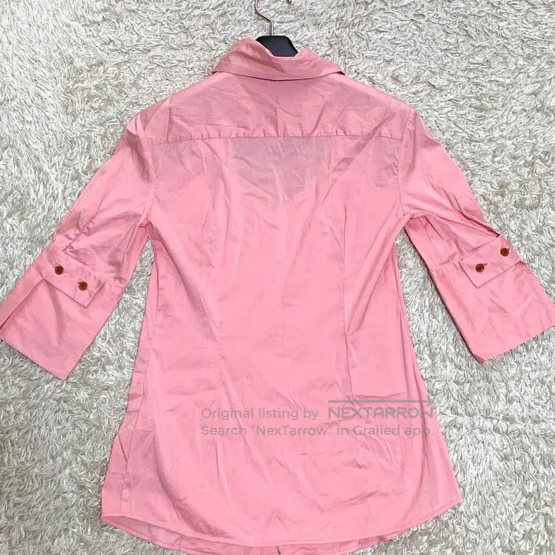 Vivienne Westwood Vivienne Westwood Pink Heart Cutout Saturn Embroidered Shi Size XS / US 0-2 / IT 36-38 - 2 Thumbnail