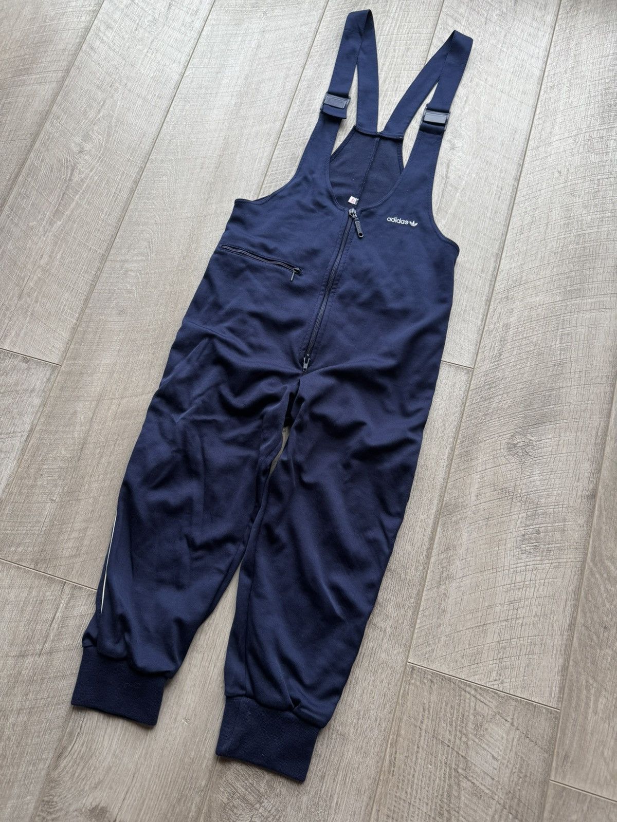 Adidas Adidas West Germany Vintage Jumpsuit Track Overalls Trousers Size US 30 / EU 46 - 2 Thumbnail