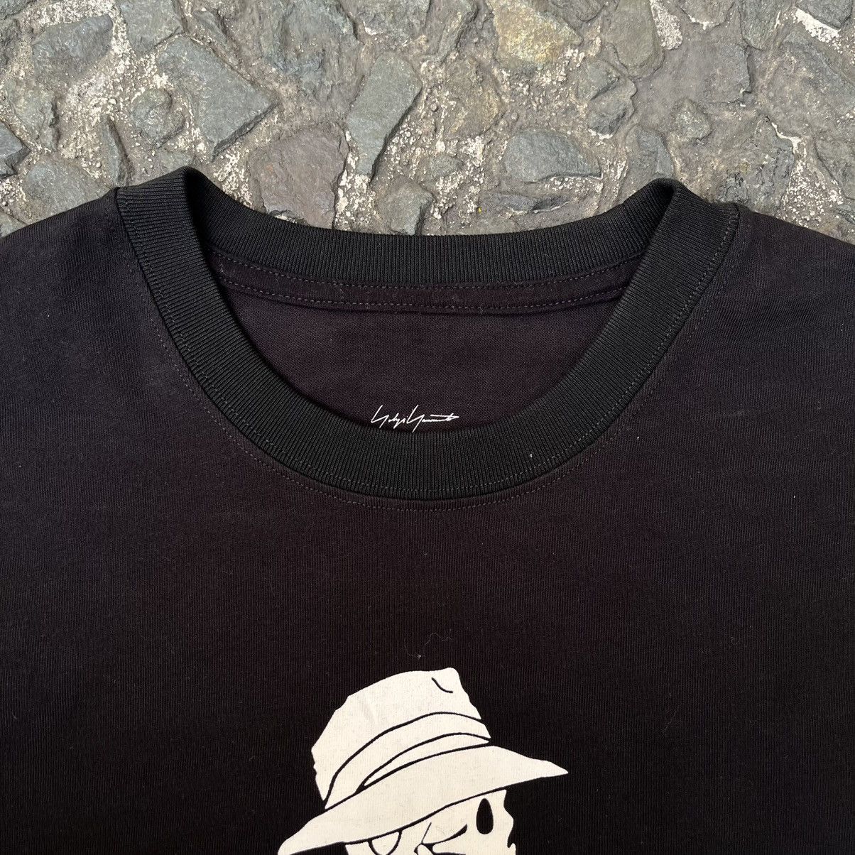 Yohji Yamamoto Neighborhood x Yohji Yamamoto FW22 S/S Skull T-Shirt Size US S / EU 44-46 / 1 - 2 Thumbnail