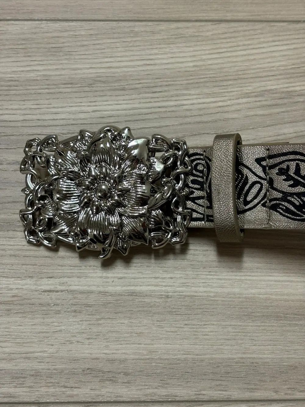 Japanese Brand × Vintage Rose Buckle Belt Size ONE SIZE - 2 Thumbnail