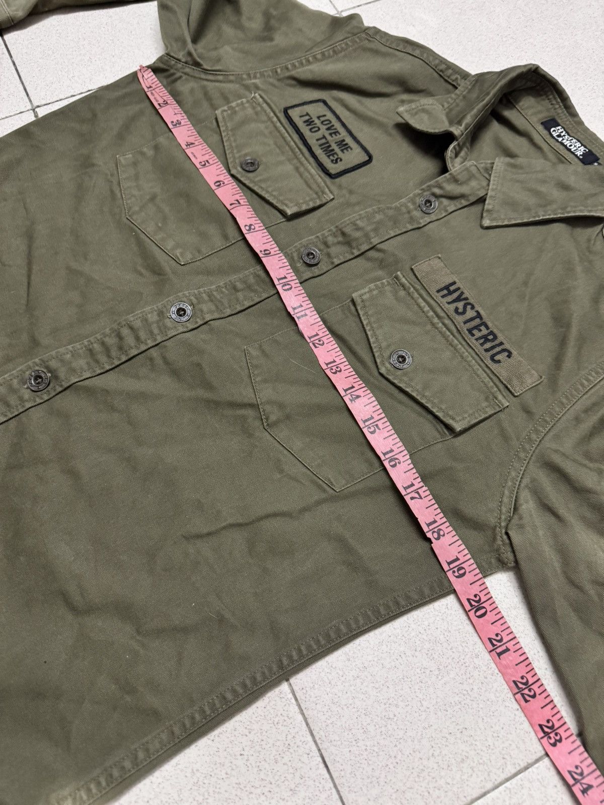 Hysteric Glamour HYSTERIC GLAMOUR US ARMY STYLE UNIFORM SHIRT Size US S / EU 44-46 / 1 - 8 Thumbnail