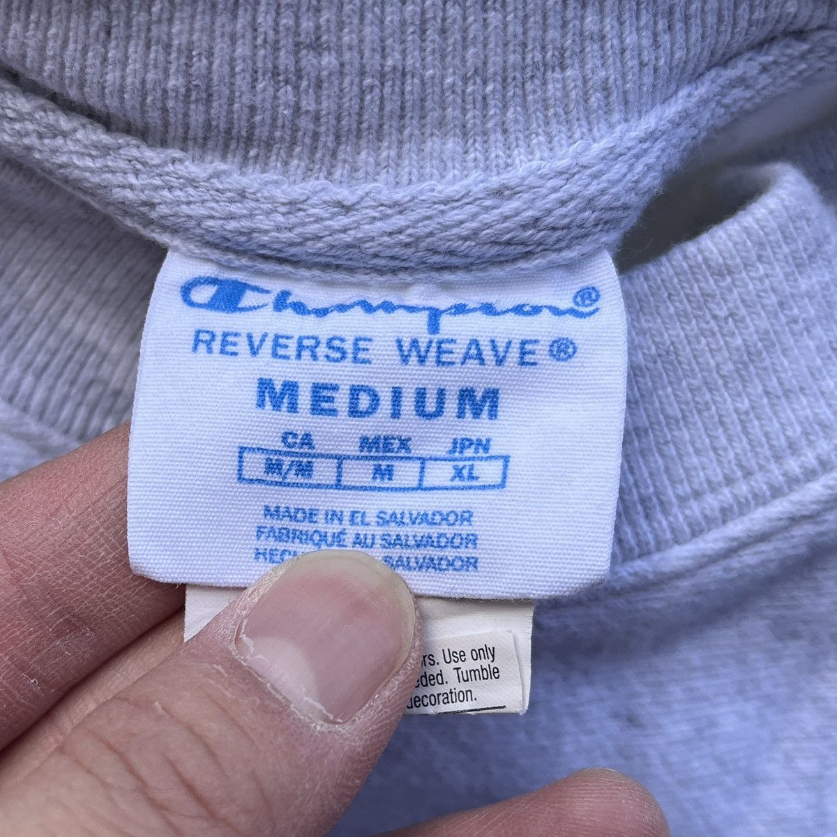 Champion Vintage Y2K Champion Georgetown Reverse Weave Sweatshirt Size US M / EU 48-50 / 2 - 7 Thumbnail