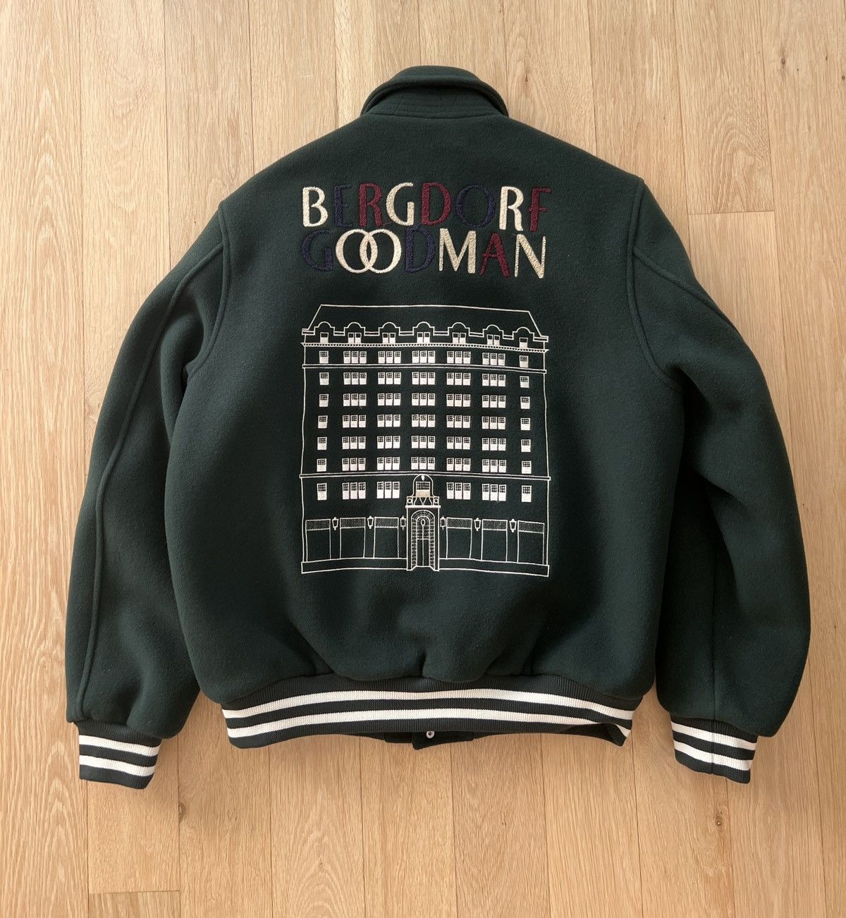 Bergdorf Goodman × Kith Kith Bergdorf Goodman Wool Coaches Jacket Size US M / EU 48-50 / 2 - 5 Thumbnail