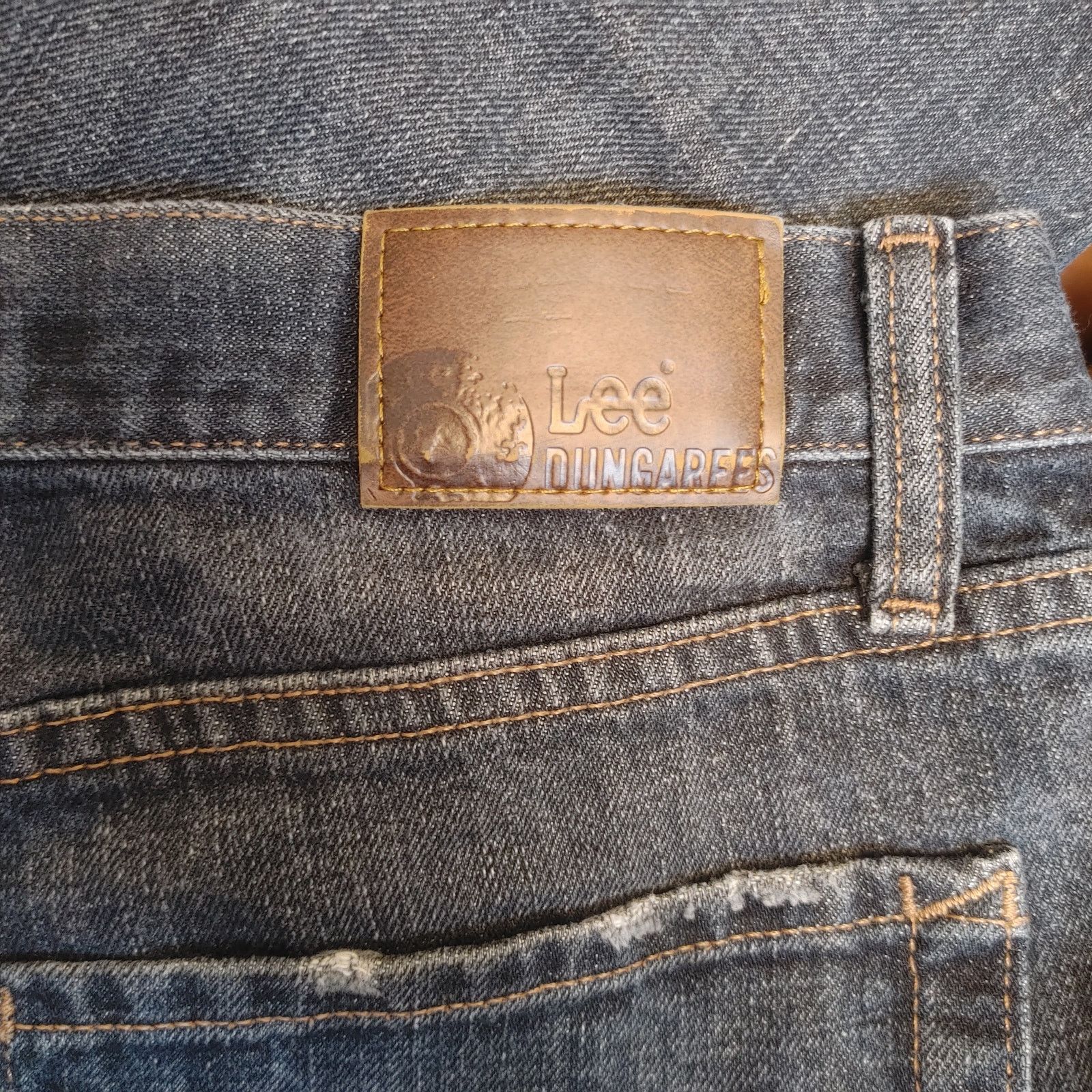 Other Vintage Slim Men's 32x30 Dark Wash Navy Blue Straight Jeans Size US 32 / EU 48 - 3 Thumbnail