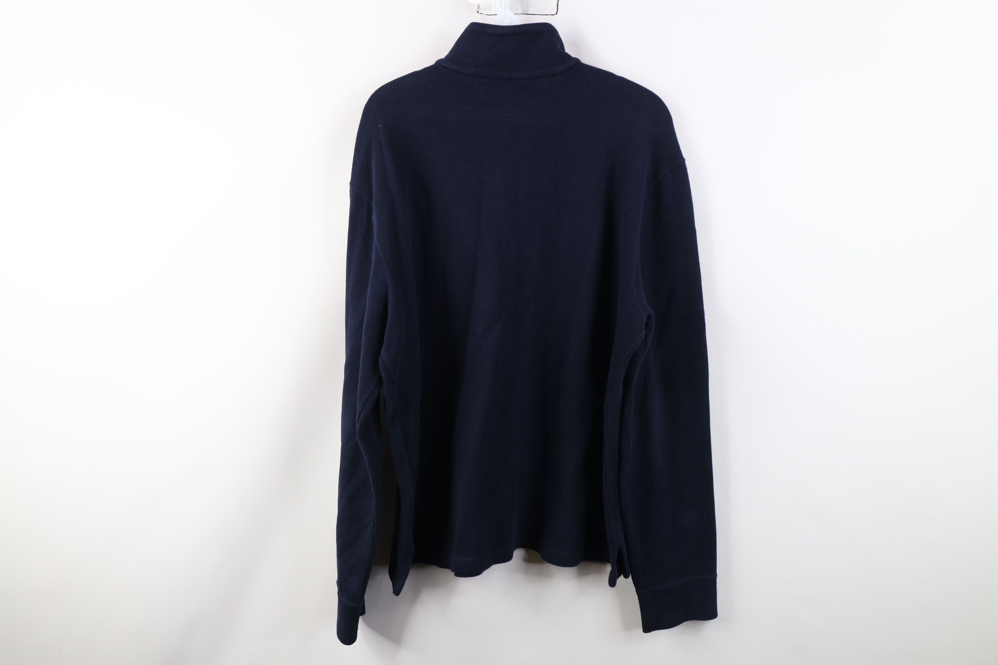 Polo Ralph Lauren Vintage 90s Ralph Lauren Ribbed Knit 1/4 1/2 Zip Sweater Size US M / EU 48-50 / 2 - 10 Thumbnail