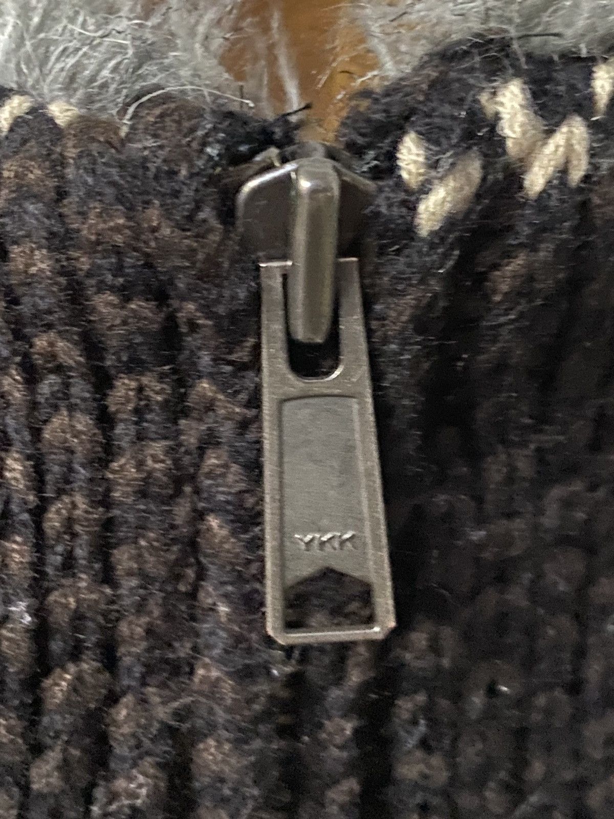 Indian Motorcycle Indian Motorcycle club fur knit navajo print jacket Size US M / EU 48-50 / 2 - 8 Thumbnail