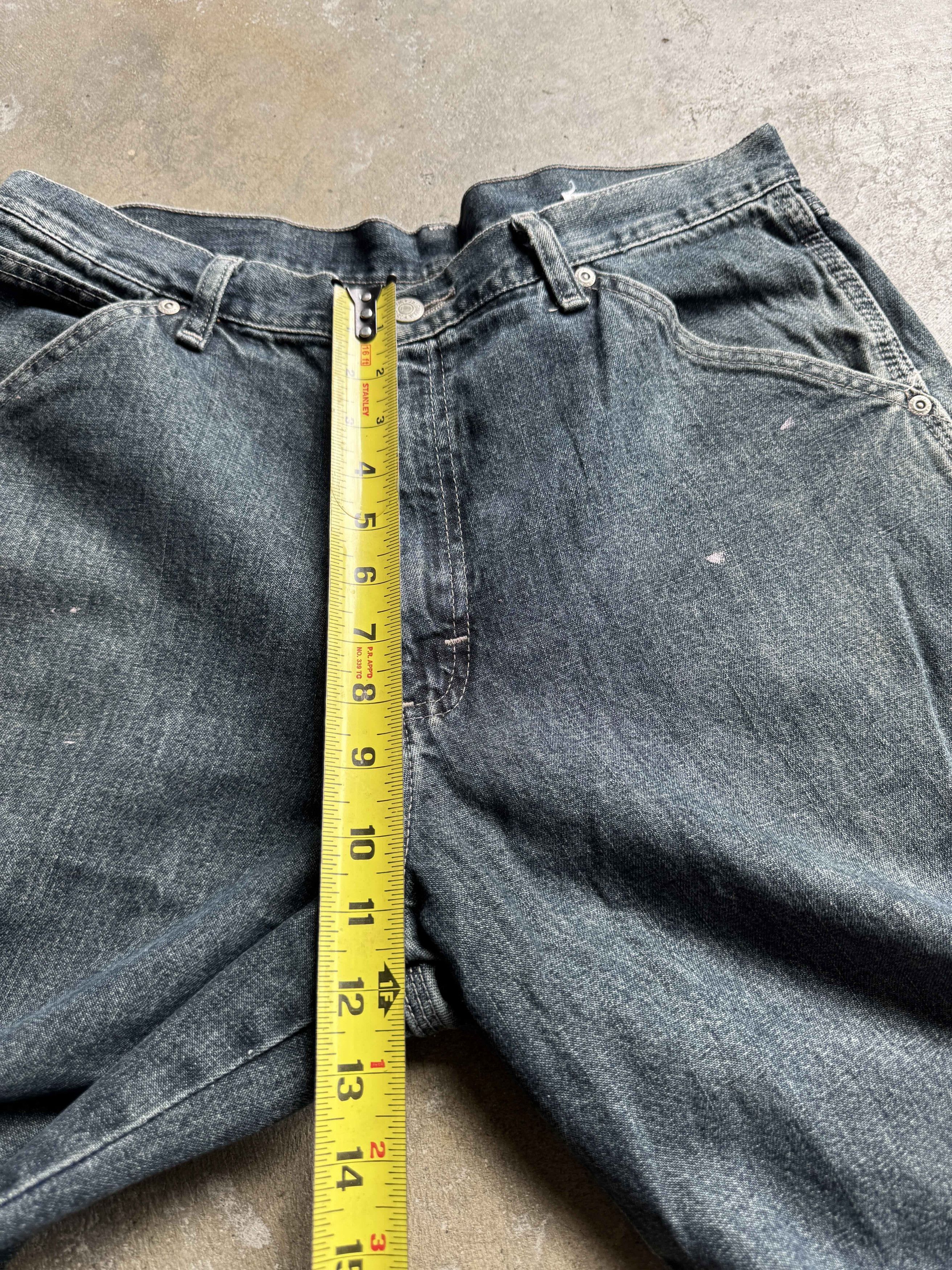 Wrangler Wrangler Denim Carpenter Pants - Distressed Paint Splatter Size US 33 - 6 Thumbnail