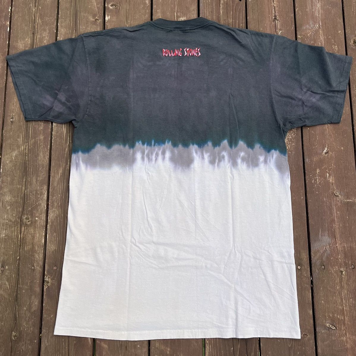 Band Tees × The Rolling Stones × Vintage Vintage 1994 Rolling Stones Voodoo Lounge AOP VERY RARE Size US XL / EU 56 / 4 - 7 Thumbnail