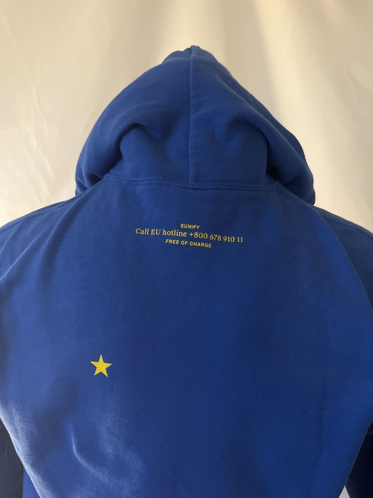 Other Souvenir Official EUnify Hoodie Blue Virgil Abloh Streetwear Size US M / EU 48-50 / 2 - 3 Thumbnail