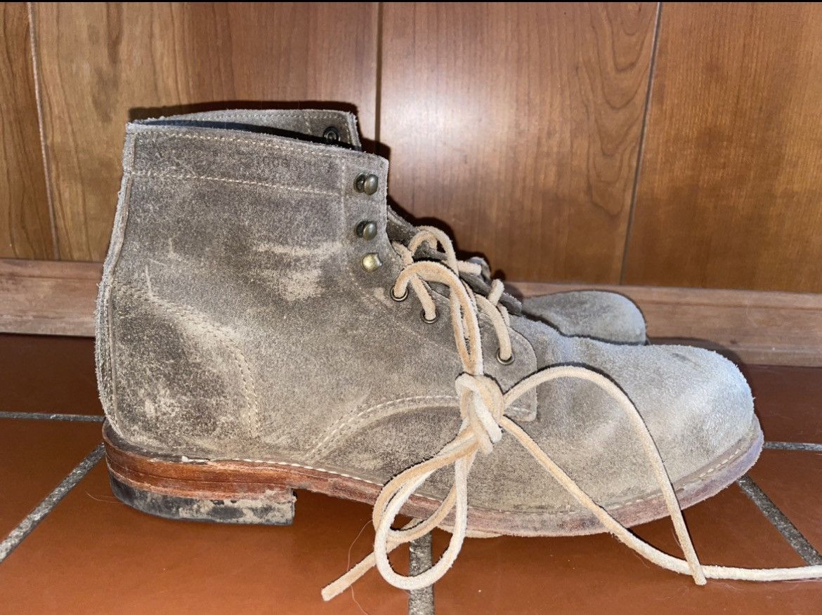 image of 1 Of 1 Wolverine X Huckberry 1000 Mile Boots in Beige, Men's (Size 9)