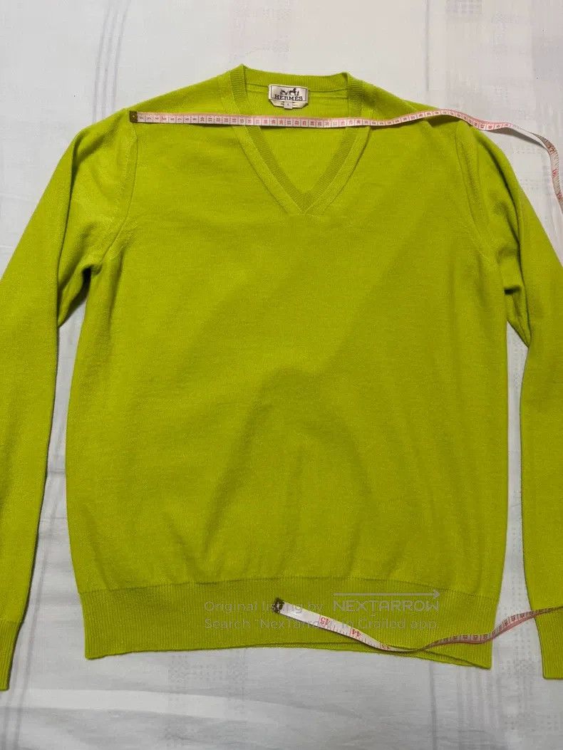 Hermes Hermes Cashmere sweater, 100% goat cashmere Size US L / EU 52-54 / 3 - 3 Thumbnail