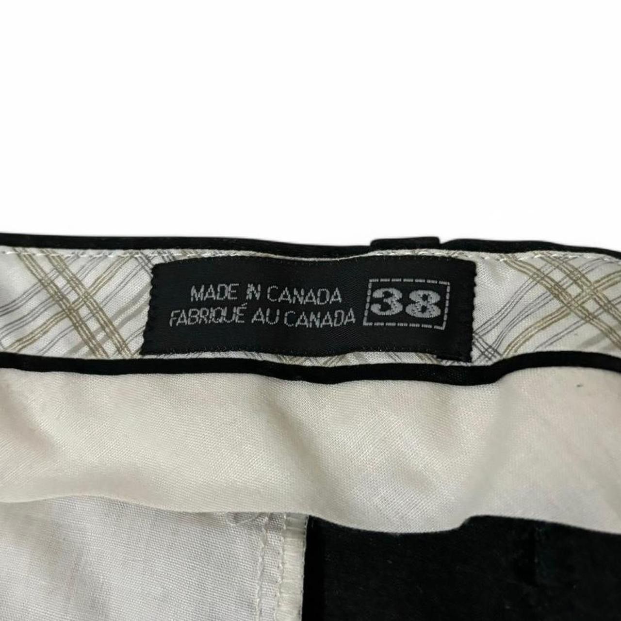 Designer Vintage 1990s Cacharel Dark Grey Pleated Trousers 37x30.25 Size US 37 - 3 Thumbnail