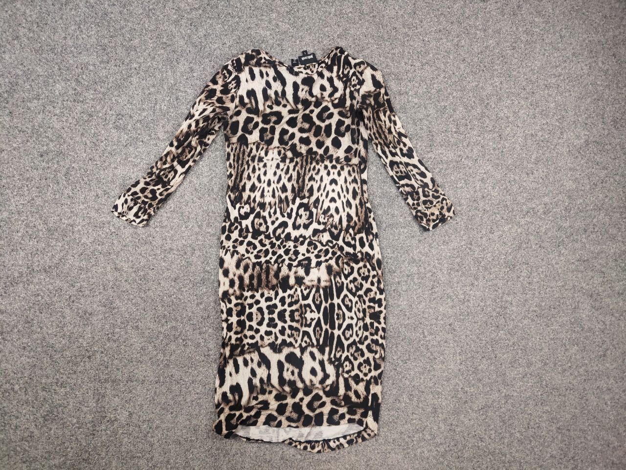 Just Cavalli Vintage Just Roberto Cavalli Leopard Print Midi body Dress Size S / US 4 / IT 40 - 10 Thumbnail