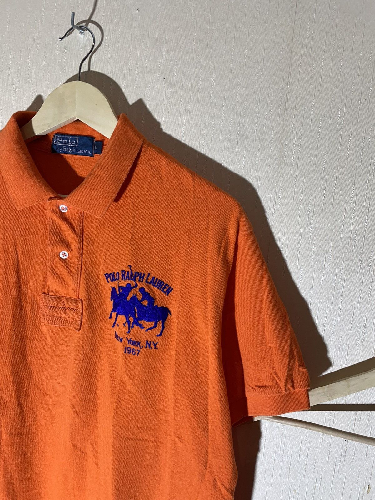 Polo Ralph Lauren × Vintage Polo Ralph Lauren vintage polo shirt 90s Size US L / EU 52-54 / 3 - 3 Thumbnail