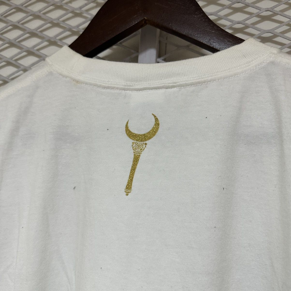 Anime 💥💥VERY RARE SAILORMOON PRISM ON ICE NAOKO TAKEUCHI WHITE TEE Size US XL / EU 56 / 4 - 10 Thumbnail