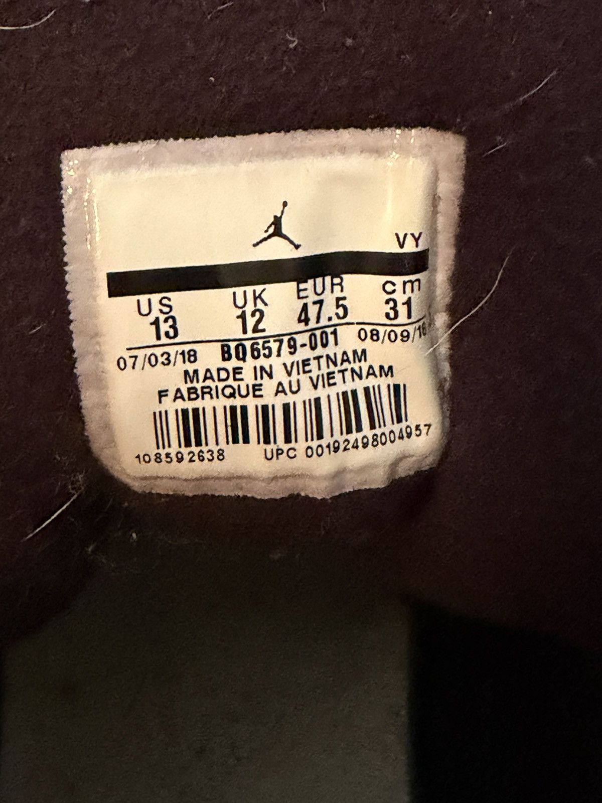 Jordan Brand Air Jordan 1 Mid Black Size 13 Size US 13 / EU 46 - 6 Thumbnail