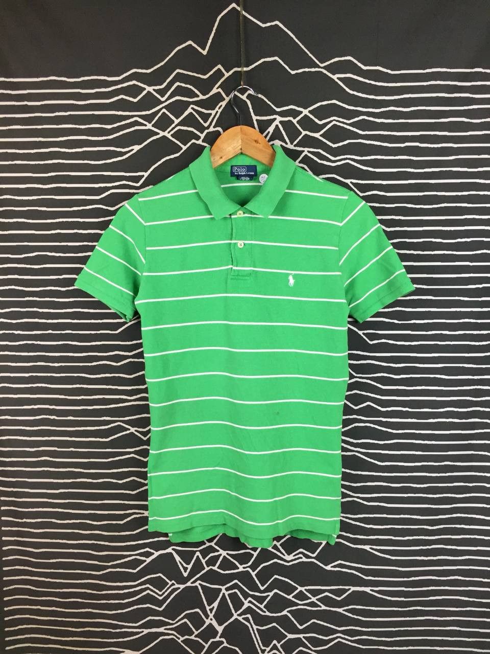 Polo Ralph Lauren Vtg Polo Ralph Lauren Pony Logo Striped Polo Shirt Youth L Size US XS / EU 42 / 0 - 2 Thumbnail