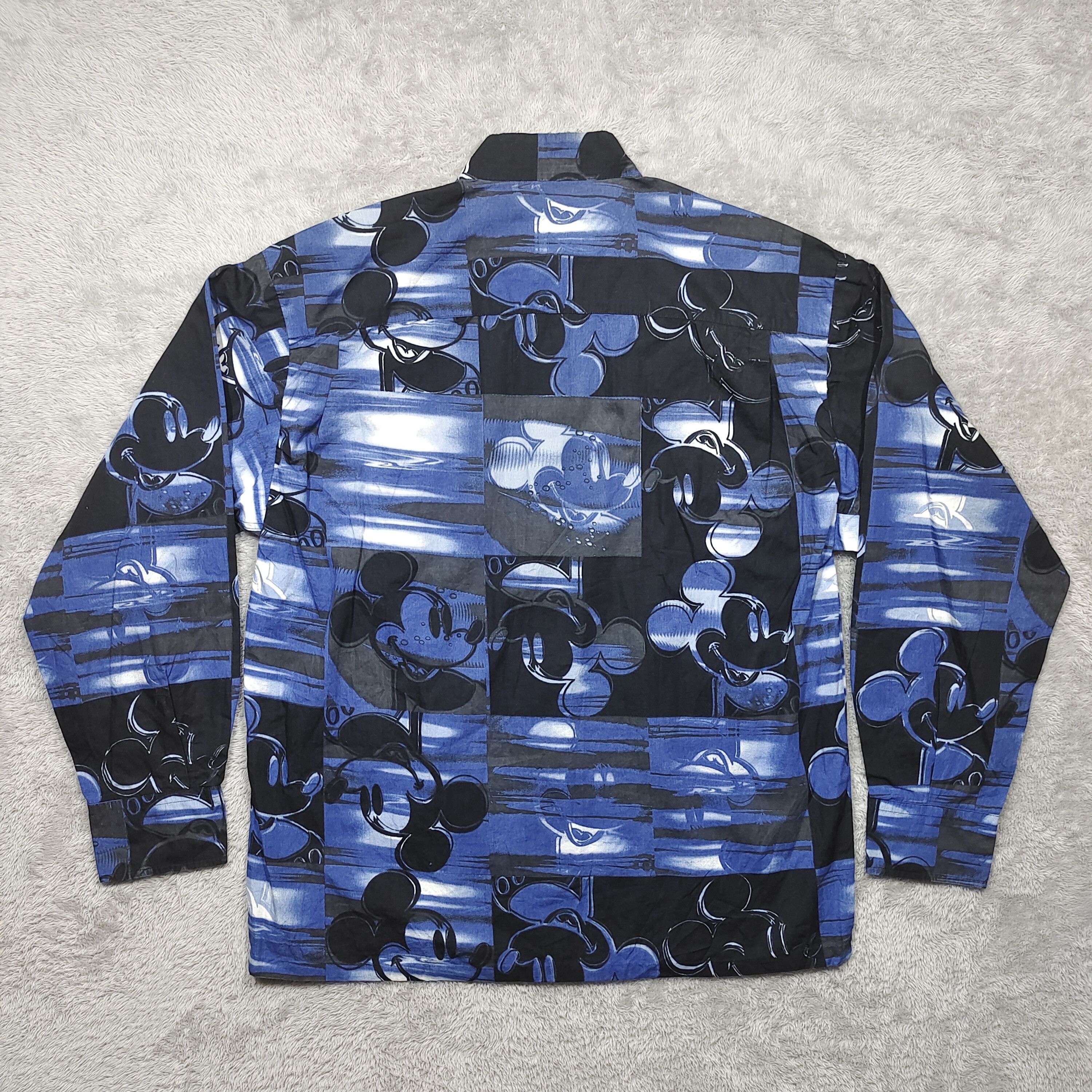 Iceberg ICEBERG MICKEY MOUSE LONG SLEEVE BUTTON UP Size US L / EU 52-54 / 3 - 2 Thumbnail