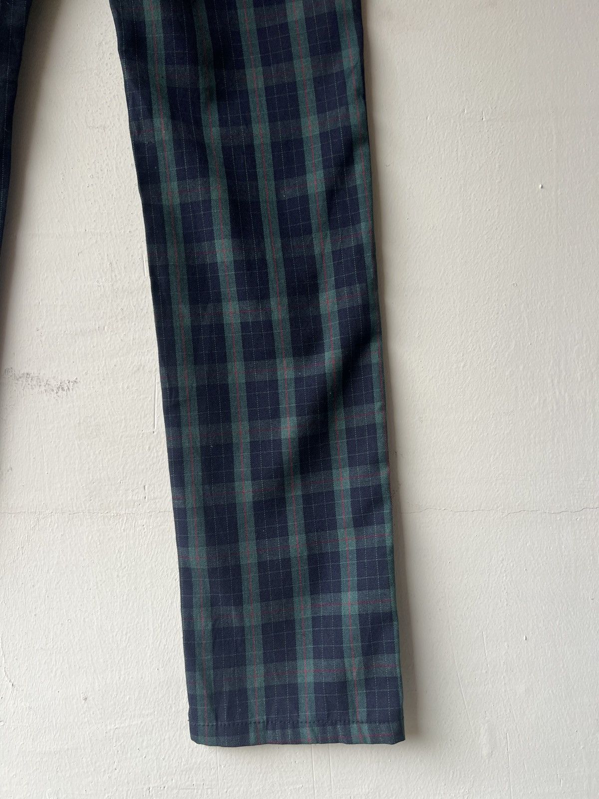 April 77 Vintage 2000s April 77 Joey Hi-Standard 1955 Check Pant Size US 31 - 21 Thumbnail