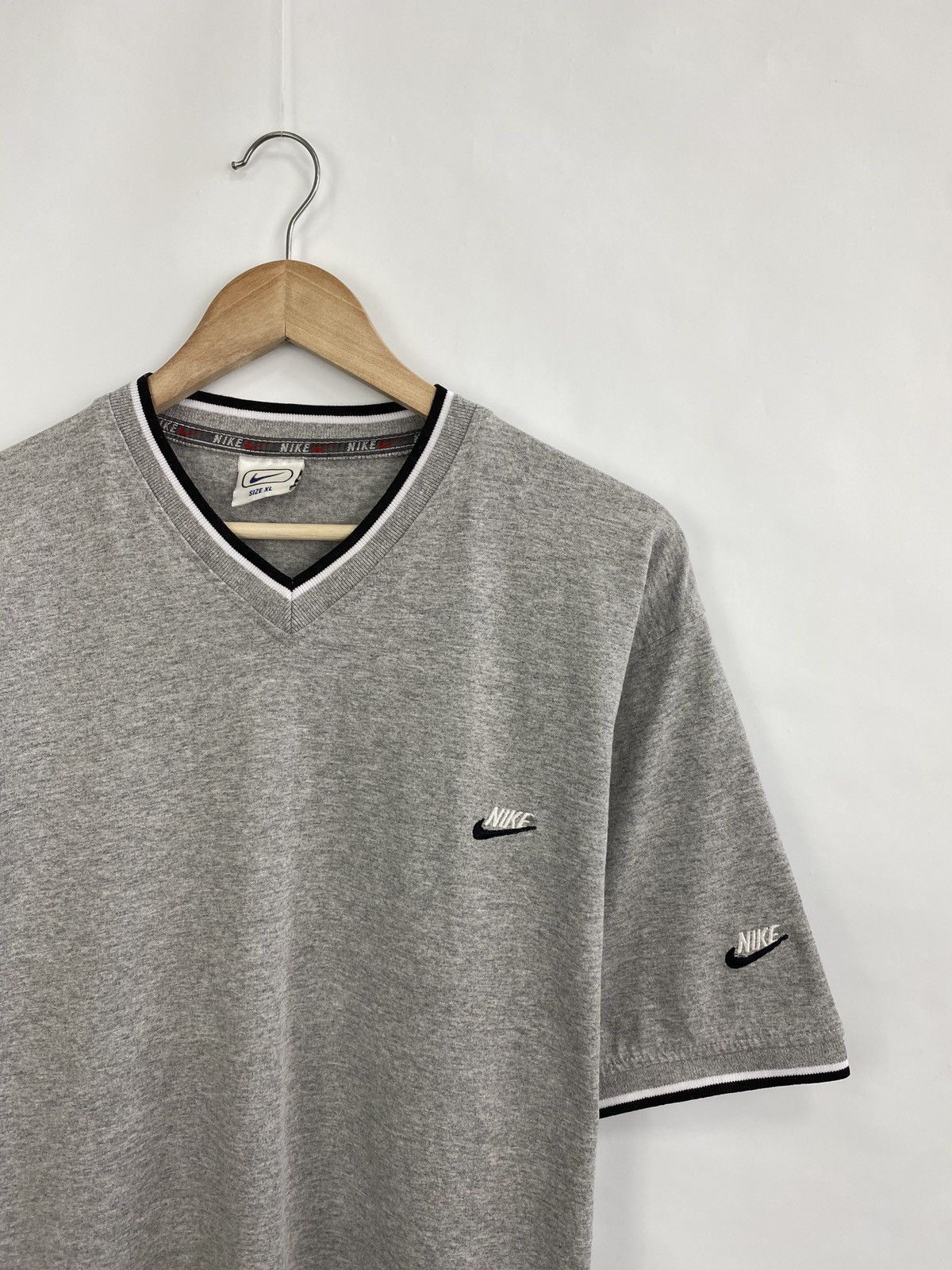 Nike 🇺🇸 Vintage 90s Nike T-Shirt Y2K Rare Retro Hype Size US XL / EU 56 / 4 - 2 Thumbnail