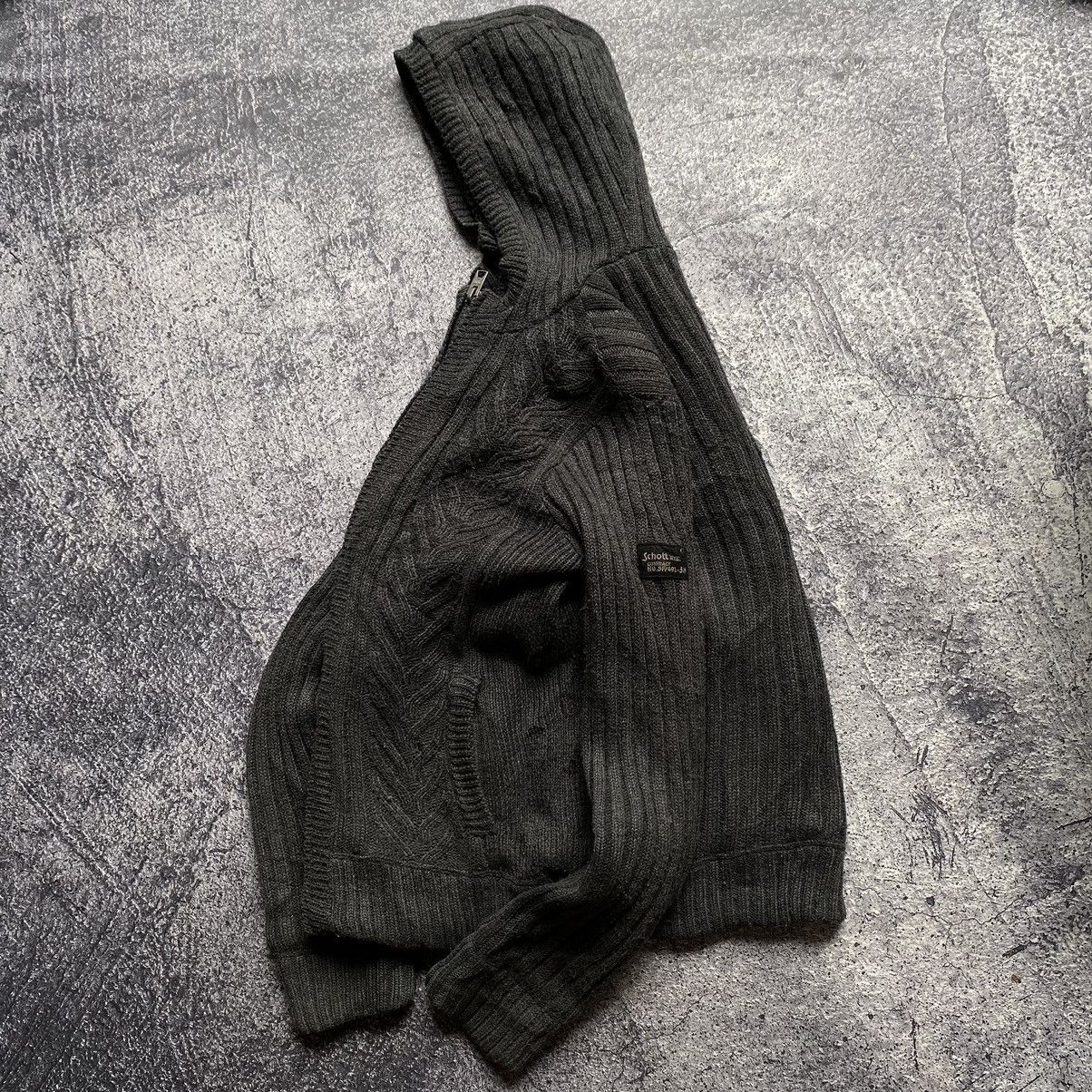 Schott SCHOTT NYC Military Vintage Wool Hoodies Size US L / EU 52-54 / 3 - 2 Thumbnail