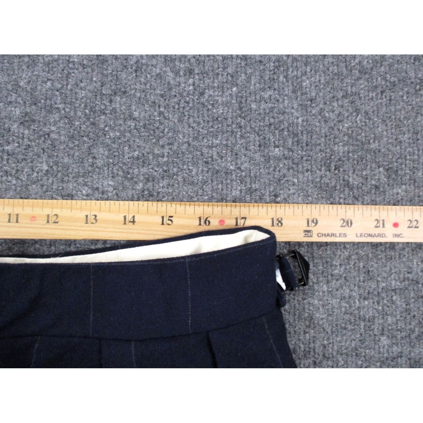 Polo Ralph Lauren Ralph Lauren Pants Mens 39R Purple Label Wool Stretch Classic Fit Straight Dress Pants Size US 36 / EU 52 - 6 Thumbnail
