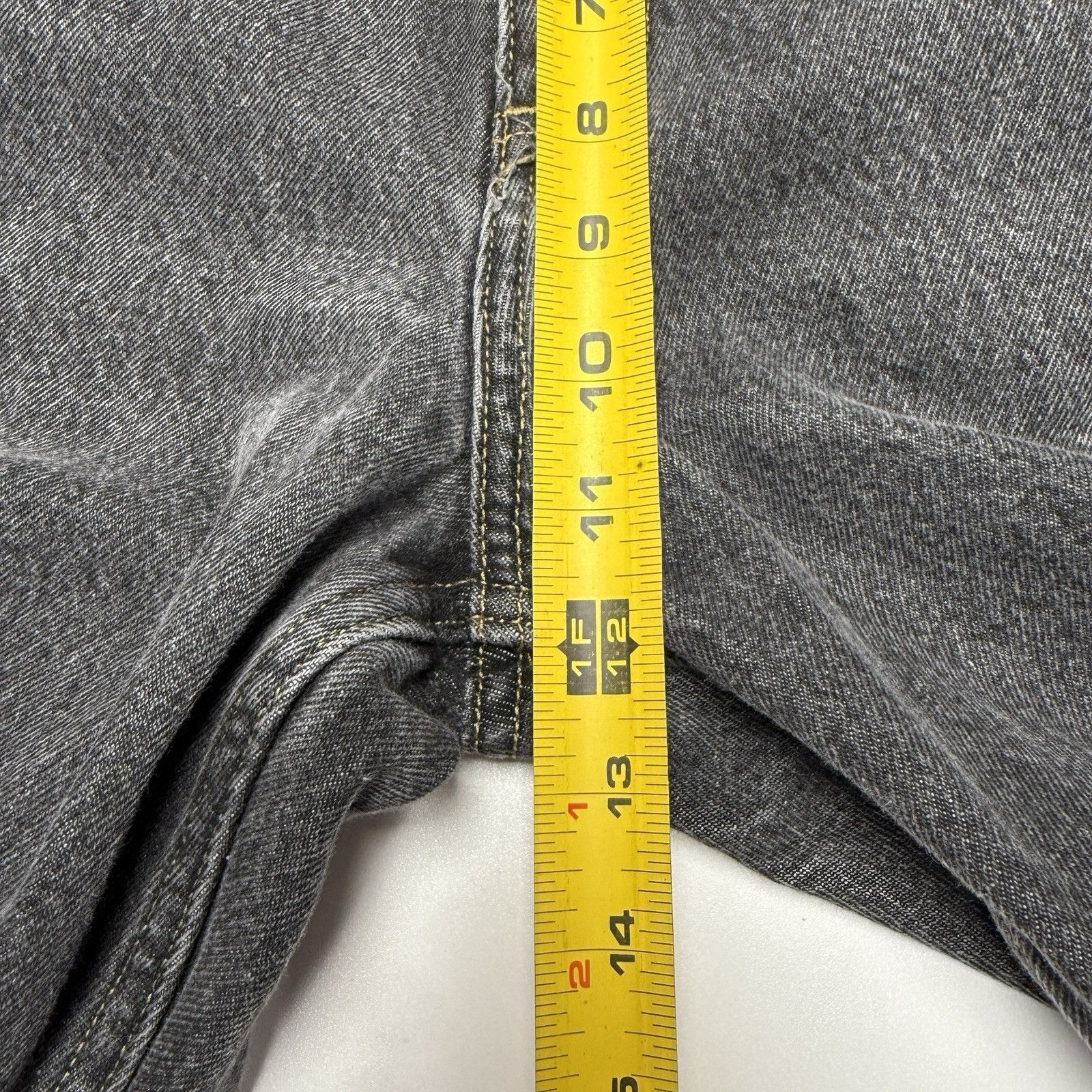 Anchor Blue Vintage Anchor Blue Baggy Jean Shorts Mens 34 (33x14.5) Fade Size US 34 / EU 50 - 11 Thumbnail