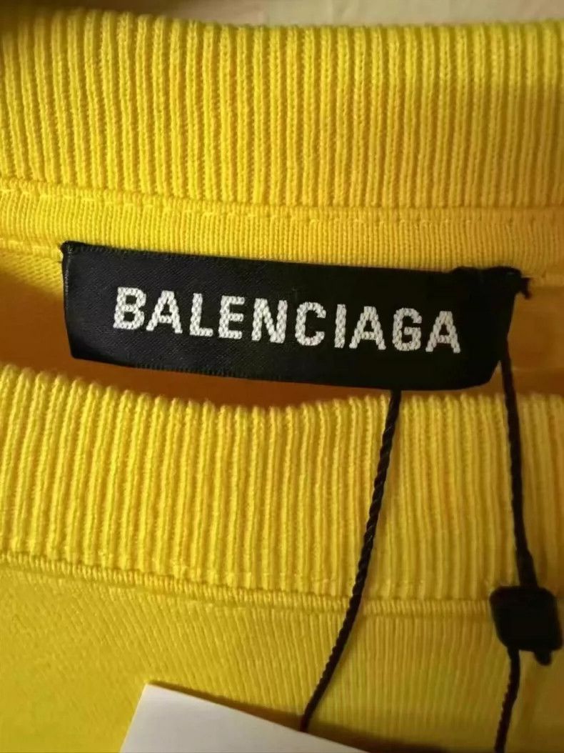 Balenciaga Balenciaga Black and yellow X-rated letter short sleeve XS Size US XS / EU 42 / 0 - 3 Thumbnail
