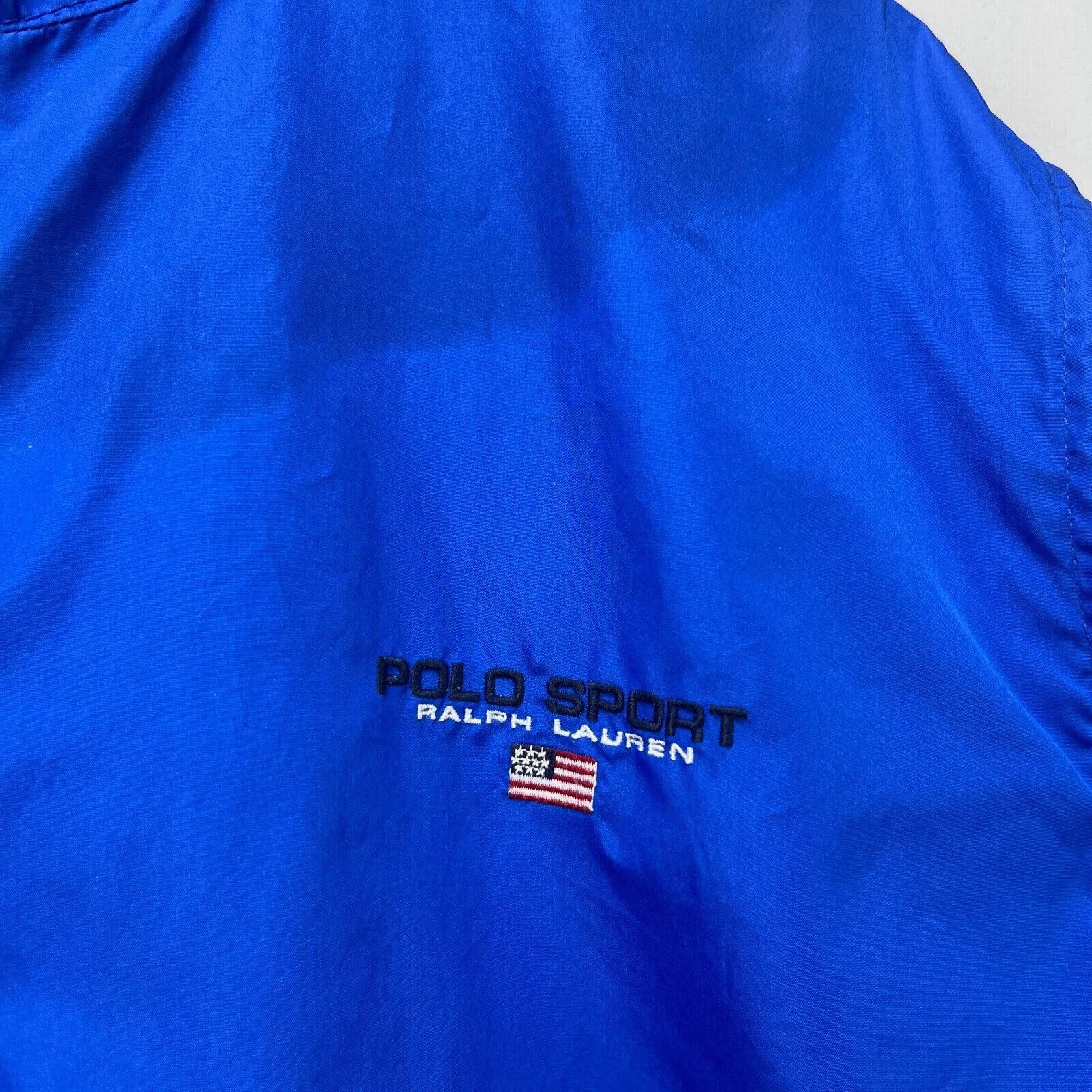 Polo Ralph Lauren × Vintage Vintage 90s Polo Sport Windbreaker Jacket Large Size US L / EU 52-54 / 3 - 13 Thumbnail