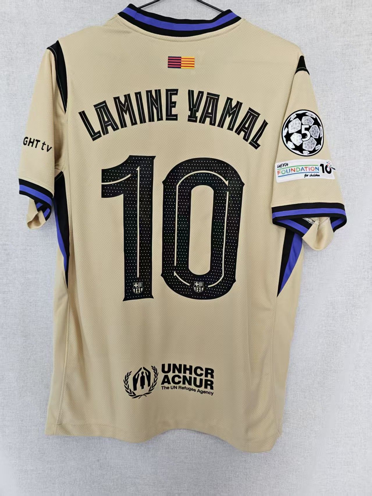Other 2026 Barcelona #10 Lamine Yamal Jersey Away Size US M / EU 48-50 / 2 - 1 Thumbnail