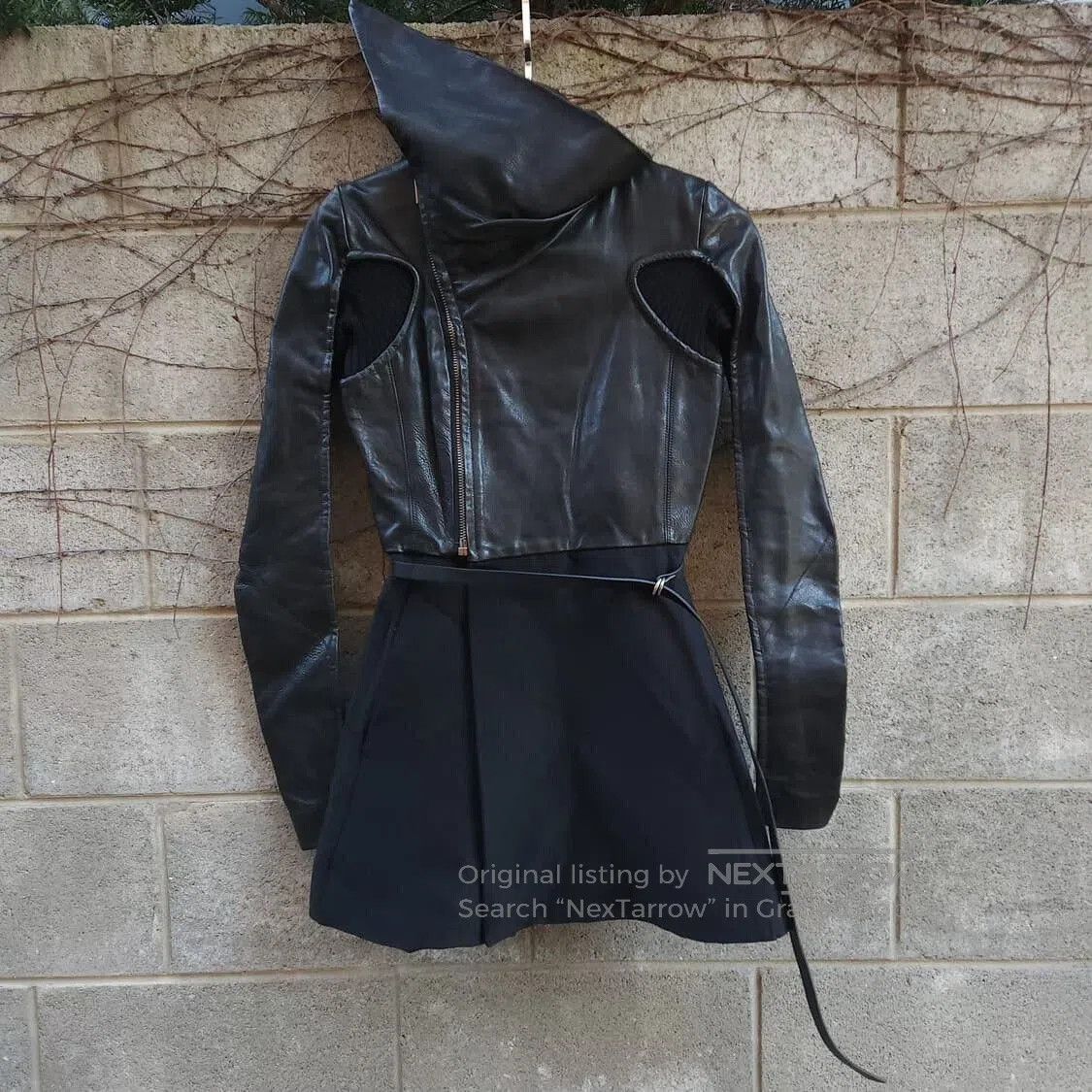 Rick Owens Rick Owens Runway Leather Jacket. Size US M / EU 48-50 / 2 - 3 Thumbnail