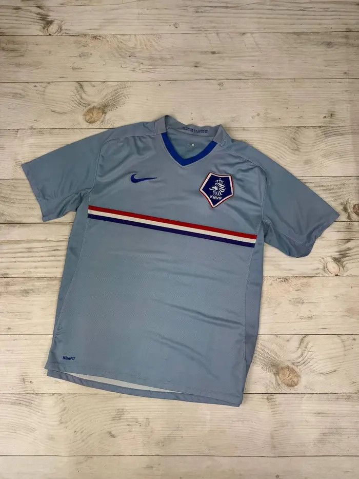 Nike Vintage Nike Netherlands 2008 2009 Away Shirt Soccer Jersey Size US M / EU 48-50 / 2 - 1 Thumbnail