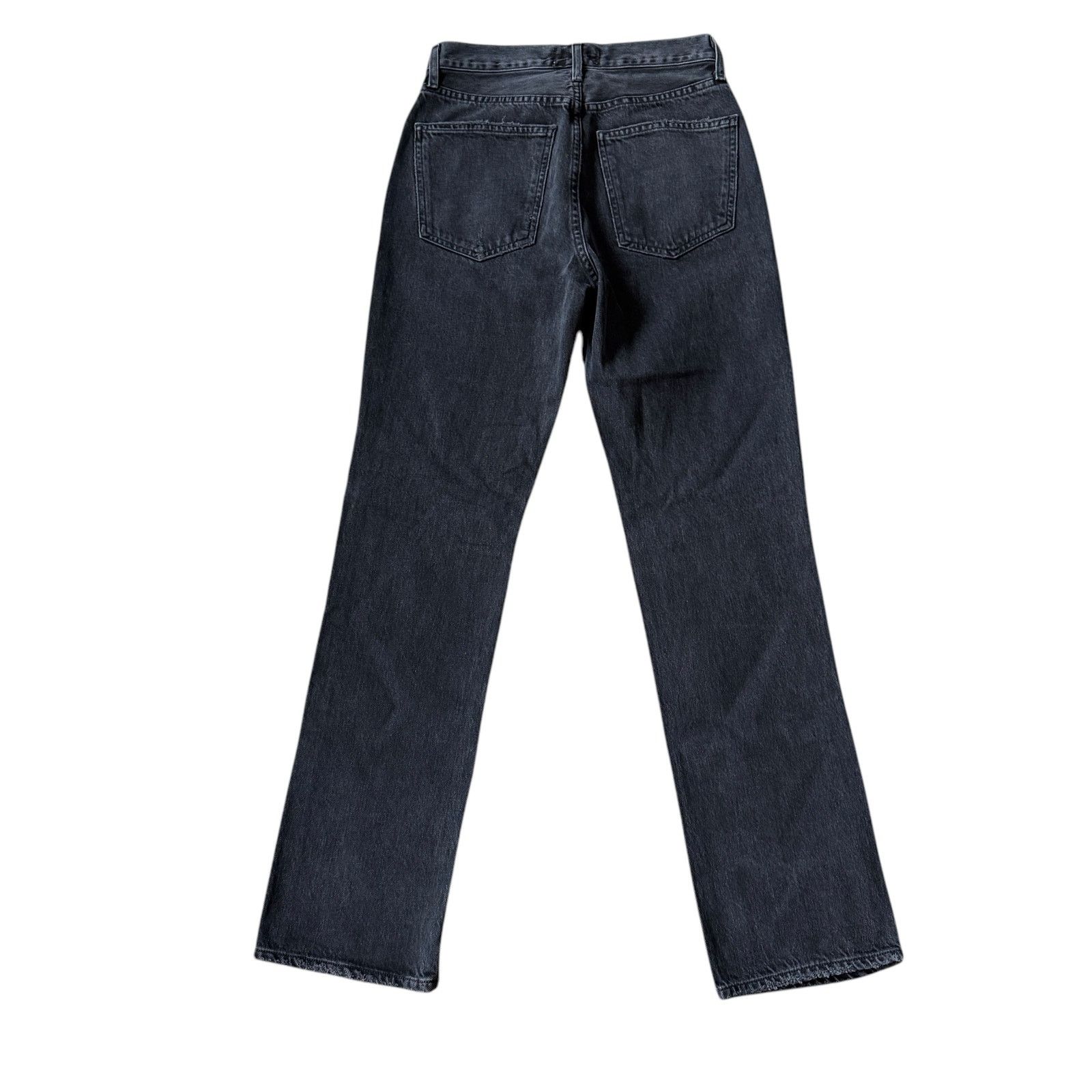 Agolde AGOLDE Lana Mid Rise Vintage Straight Jean Disorder Wash Size 25" / US 0 / IT 36 - 3 Thumbnail