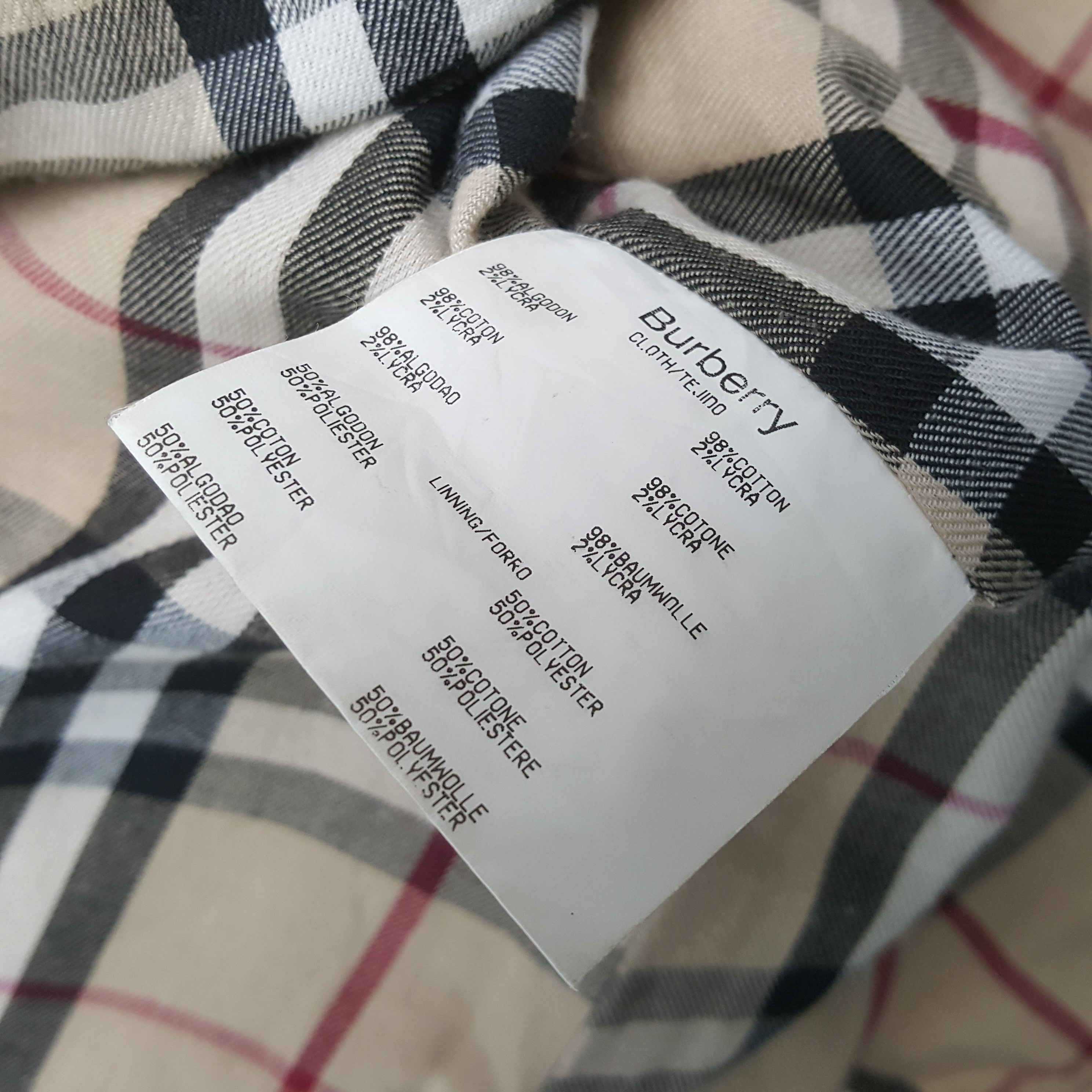 Burberry × Vintage Vintage BURBERRY LONDON Fashion Brand Velvet Jacket Size US S / EU 44-46 / 1 - 9 Thumbnail