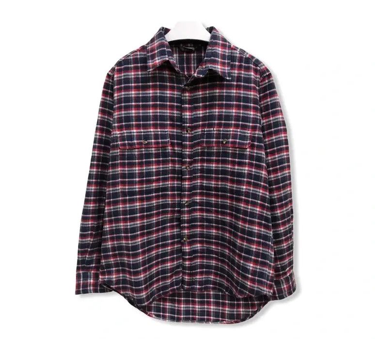 Flannel × Vintage Vintage Advanture Plaid Tartan Flannel Shirt 👕 Size US M / EU 48-50 / 2 - 1 Thumbnail