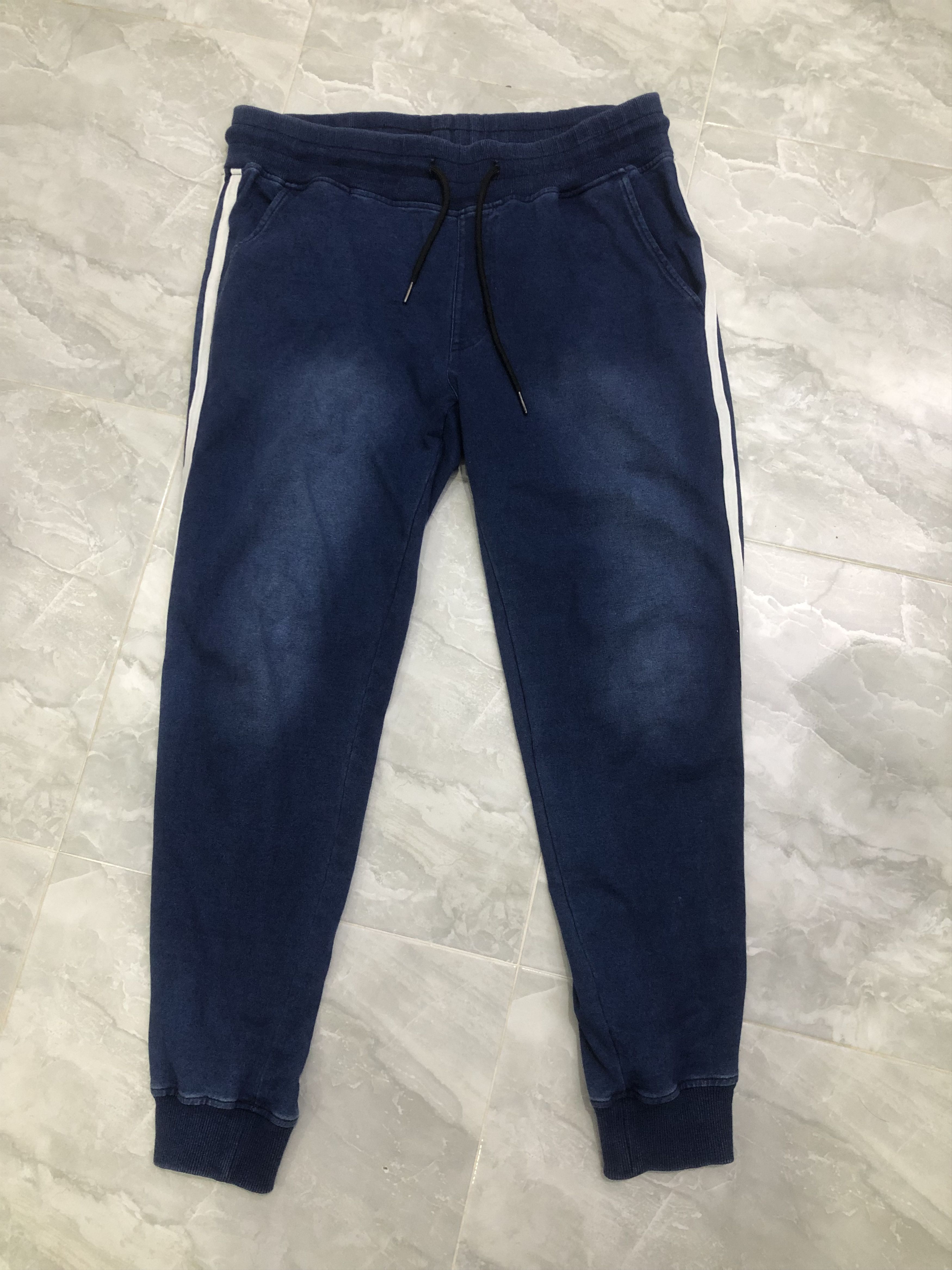 Japanese Brand Rock Parker Side Stripe Track Pants Size US 32 / EU 48 - 1 Thumbnail