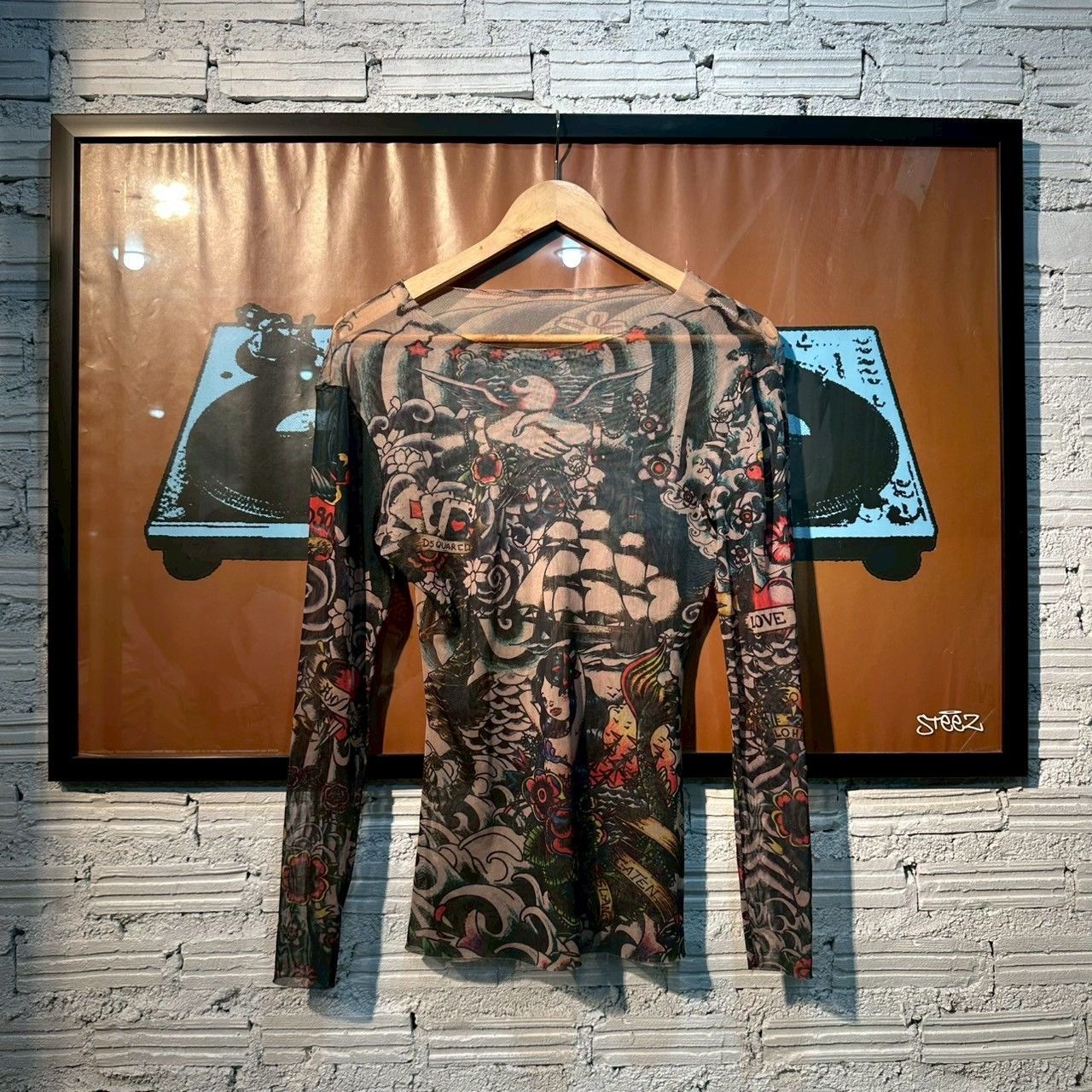 Dsquared2 DSQUARED2 Tattoo Printed T-shirt Size US S / EU 44-46 / 1 - 1 Thumbnail
