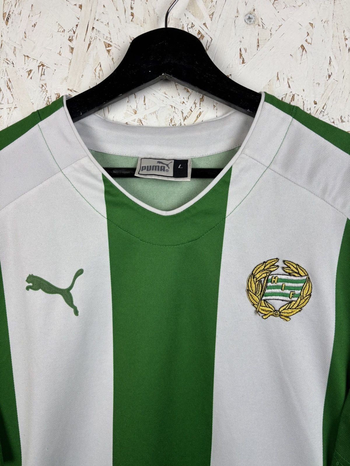 Puma 00s Puma Hammarby 2004 Home Allsvenskan Soccer Jersey L Size US L / EU 52-54 / 3 - 2 Thumbnail
