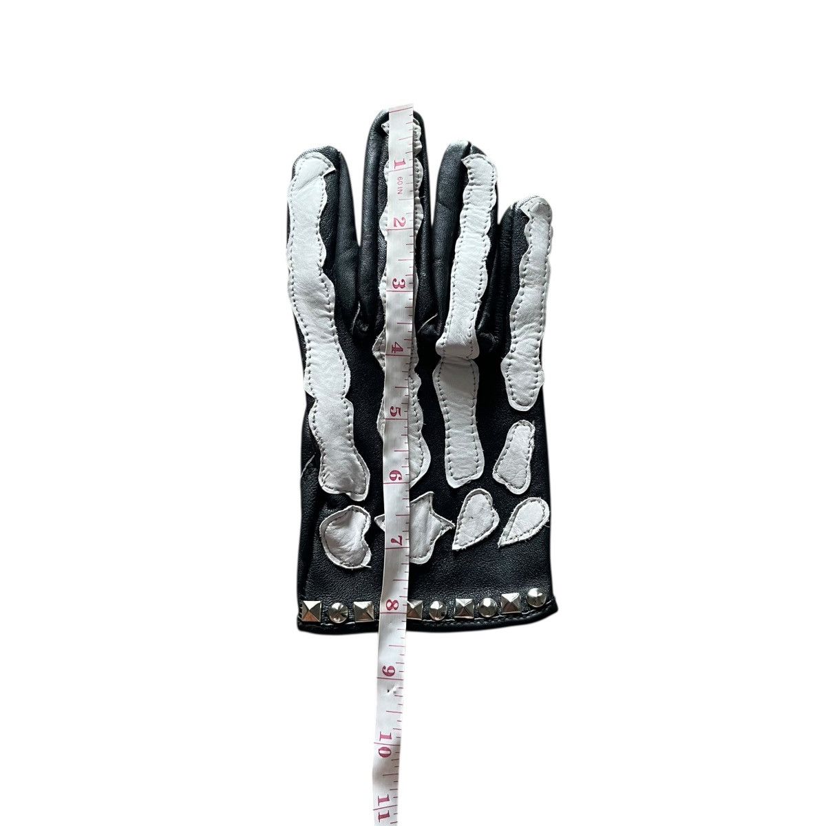 Hysteric Glamour Leather Stud Skull Skeleton Glove Size ONE SIZE - 5 Thumbnail